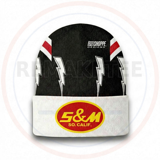 RemakeTee Custom Vintage Retro BMX Racing Beanie 441
