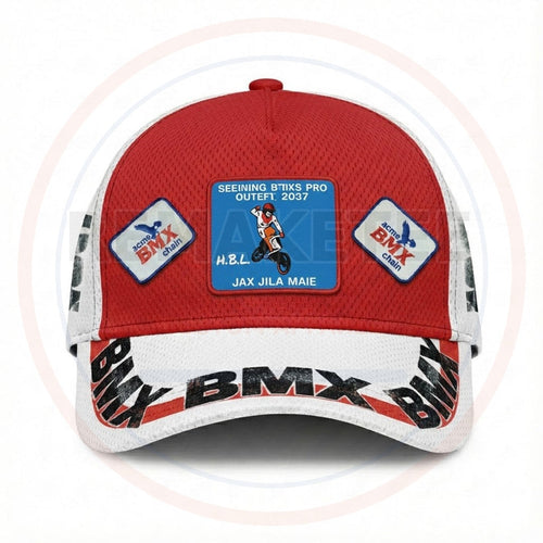 RemakeTee Custom Vintage Retro BMX Racing Cap 528