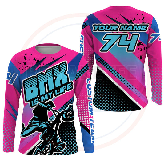 RemakeTee Custom Vintage Retro BMX Racing Jersey 836