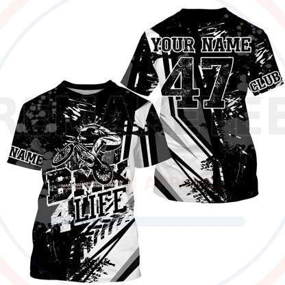 RemakeTee Custom Vintage Retro BMX Racing Jersey 838
