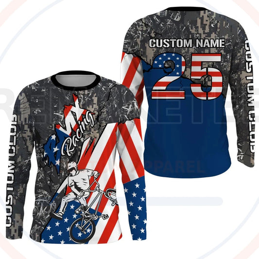 RemakeTee Custom Vintage Retro BMX Racing Jersey 840