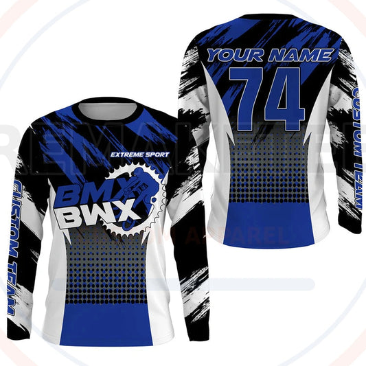 RemakeTee Custom Vintage Retro BMX Racing Jersey 841