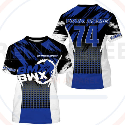 RemakeTee Custom Vintage Retro BMX Racing Jersey 841
