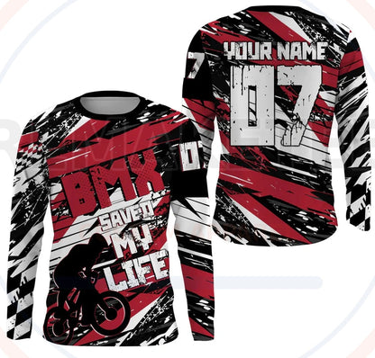 RemakeTee Custom Vintage Retro BMX Racing Jersey 843