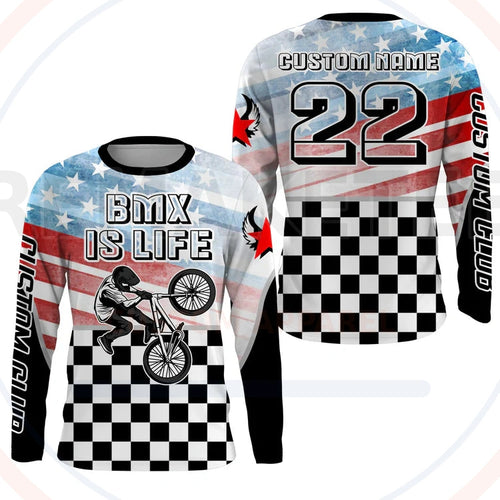 RemakeTee Custom Vintage Retro BMX Racing Jersey 846