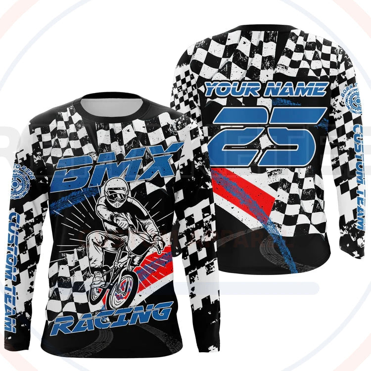 RemakeTee Custom Vintage Retro BMX Racing Jersey 847
