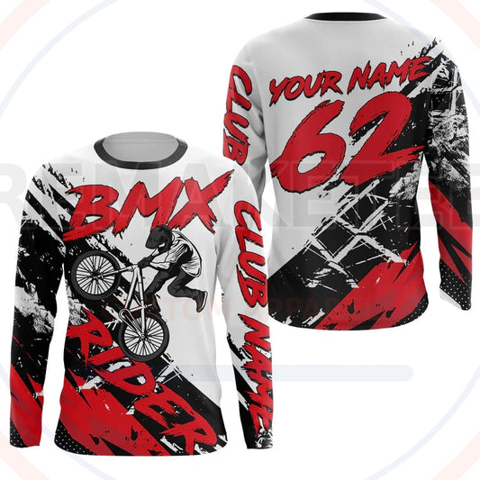 RemakeTee Custom Vintage Retro BMX Racing Jersey 848