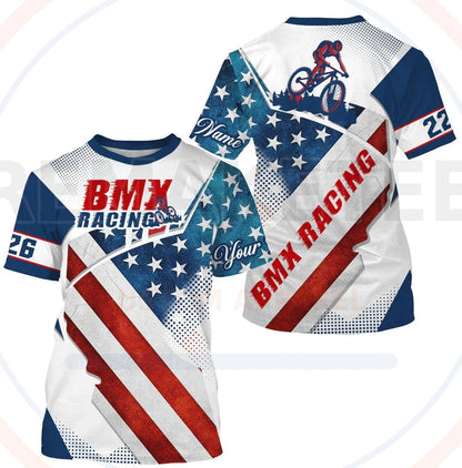 RemakeTee Custom Vintage Retro BMX Racing Jersey 849