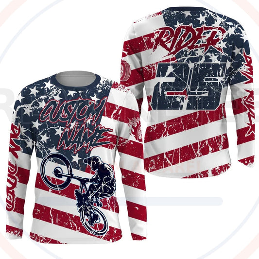 RemakeTee Custom Vintage Retro BMX Racing Jersey 853
