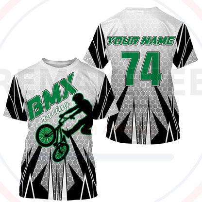 RemakeTee Custom Vintage Retro BMX Racing Jersey 855
