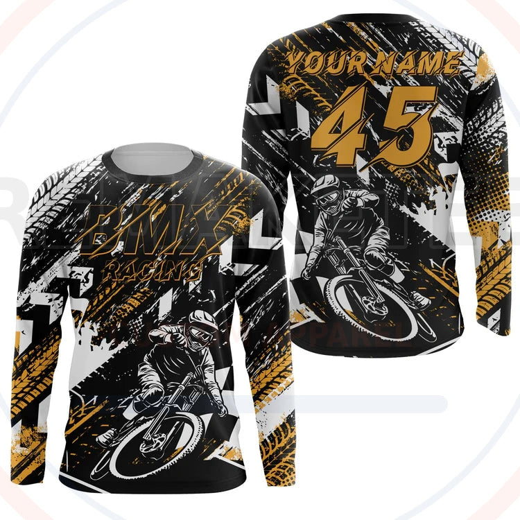 RemakeTee Custom Vintage Retro BMX Racing Jersey 856