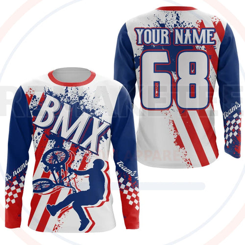 RemakeTee Custom Vintage Retro BMX Racing Jersey 858