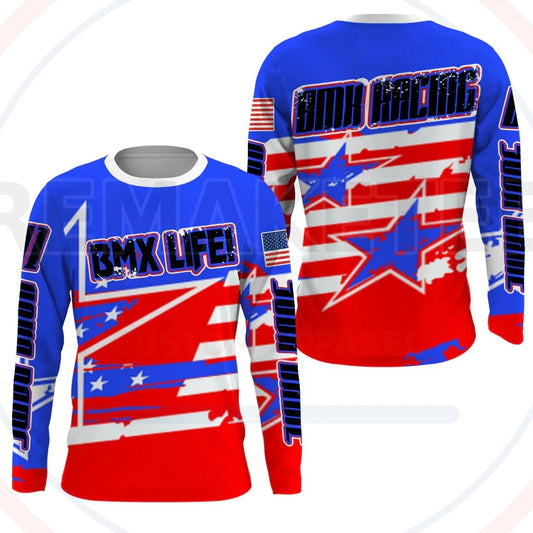 RemakeTee Custom Vintage Retro BMX Racing Jersey 864