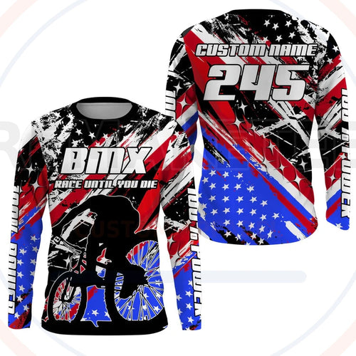 RemakeTee Custom Vintage Retro BMX Racing Jersey 867
