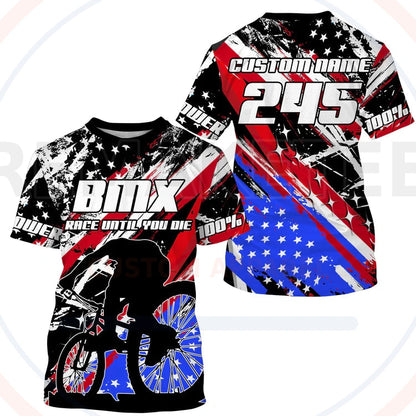 RemakeTee Custom Vintage Retro BMX Racing Jersey 867