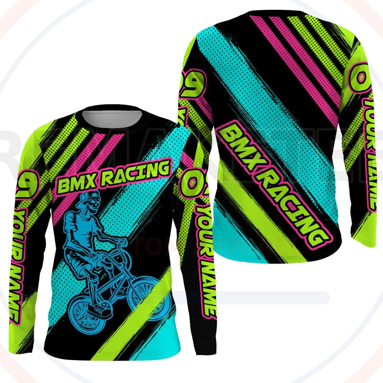 RemakeTee Custom Vintage Retro BMX Racing Jersey 868