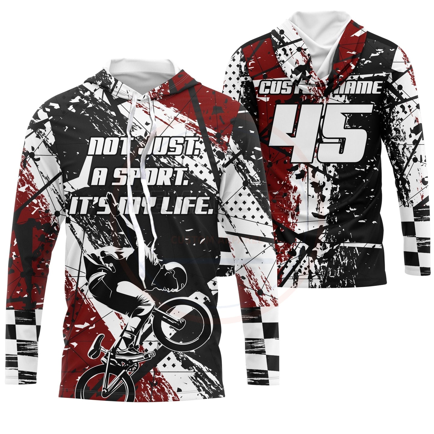 RemakeTee Custom Vintage Retro BMX Racing Jersey 870