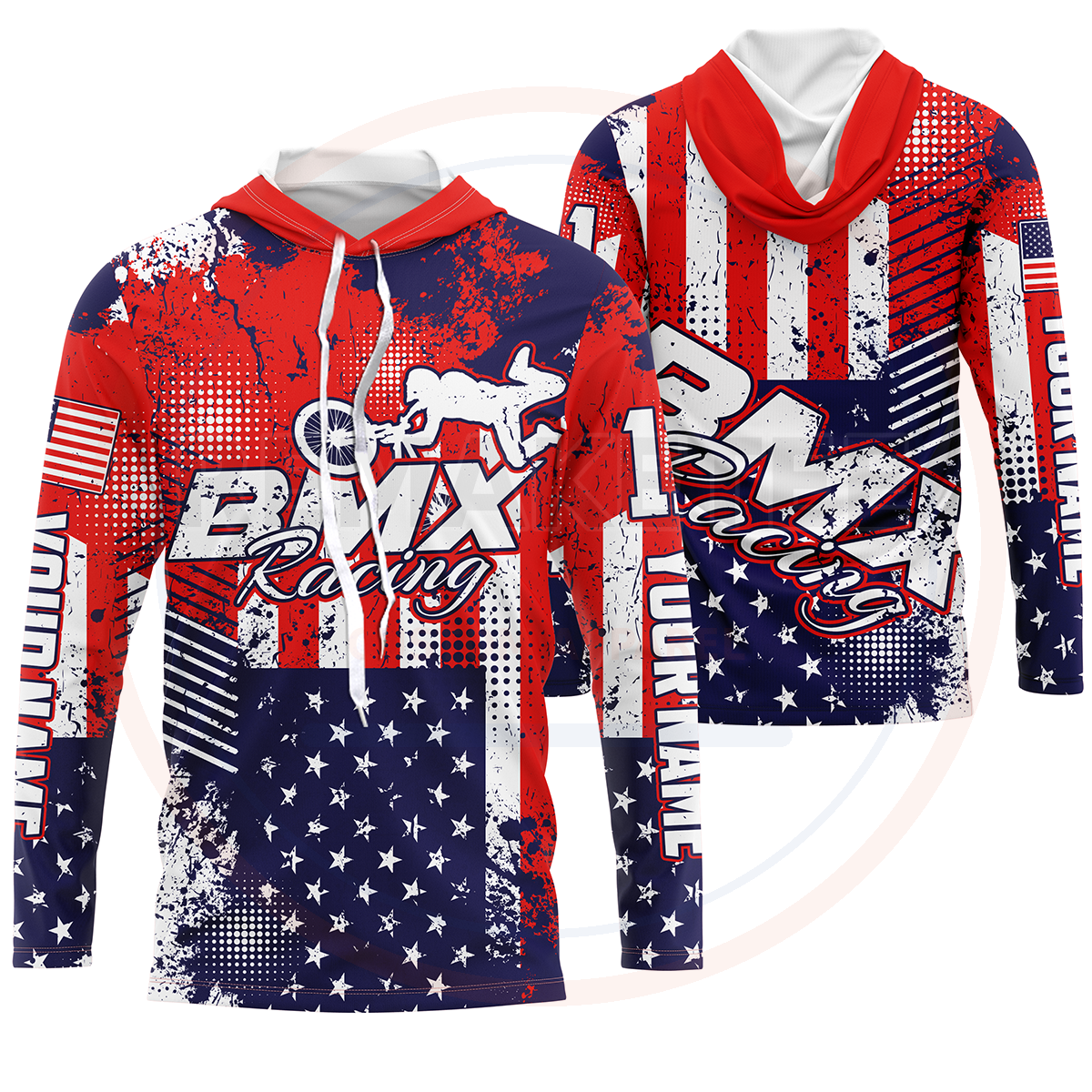RemakeTee Custom Vintage Retro BMX Racing Jersey 871