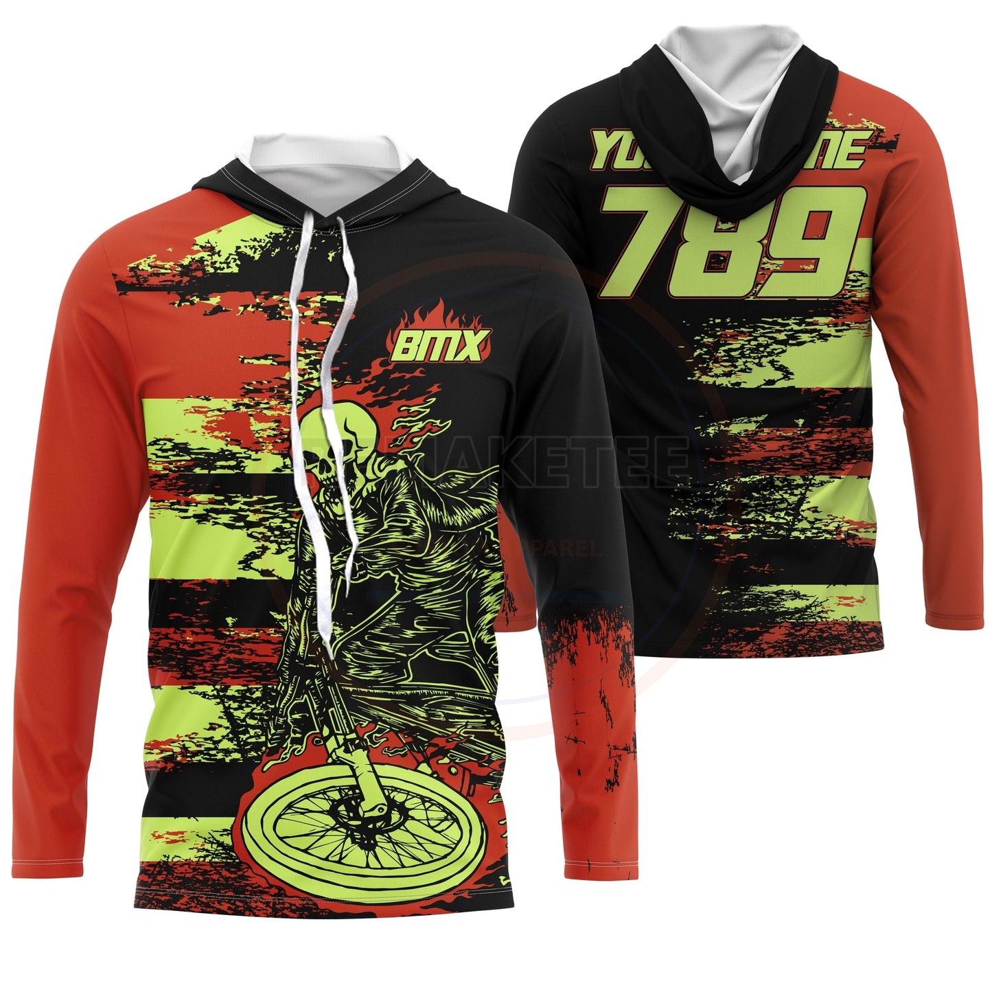 RemakeTee Custom Vintage Retro BMX Racing Jersey 873
