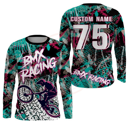 RemakeTee Custom Vintage Retro BMX Racing Jersey 874