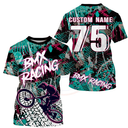 RemakeTee Custom Vintage Retro BMX Racing Jersey 874