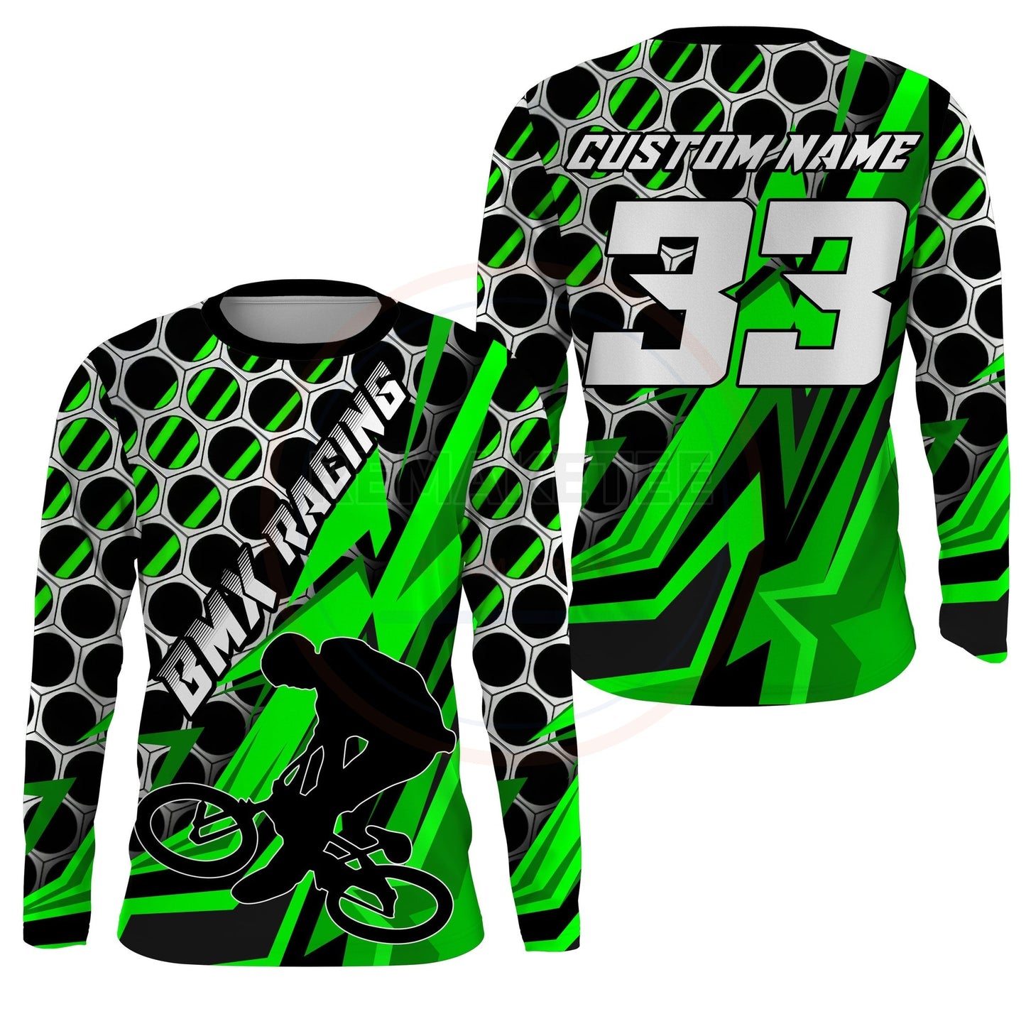RemakeTee Custom Vintage Retro BMX Racing Jersey 875