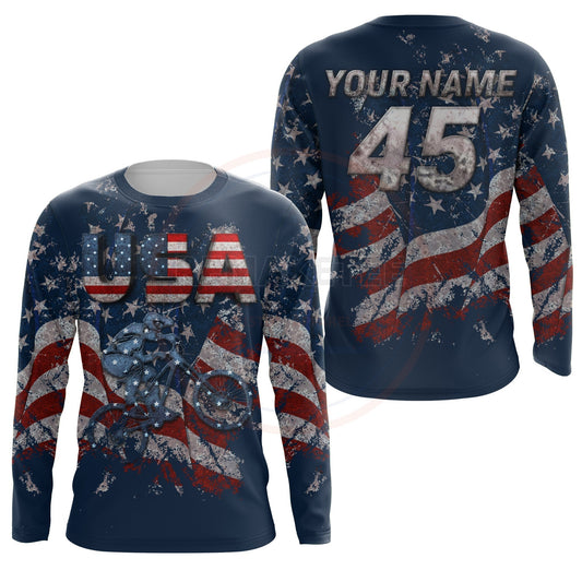 RemakeTee Custom Vintage Retro BMX Racing Jersey 876