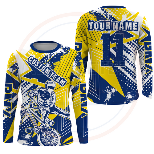 RemakeTee Custom Vintage Retro BMX Racing Jersey 878
