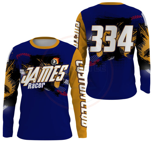 RemakeTee Custom Vintage Retro BMX Racing Jersey 881