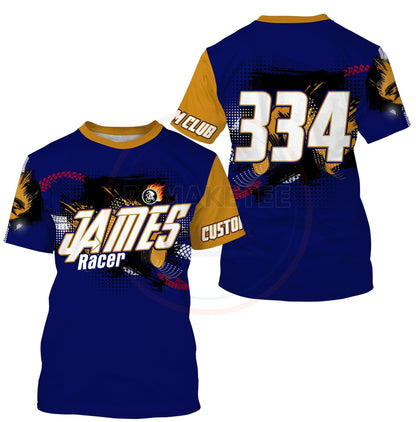 RemakeTee Custom Vintage Retro BMX Racing Jersey 881