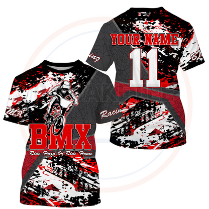 RemakeTee Custom Vintage Retro BMX Racing Jersey 882