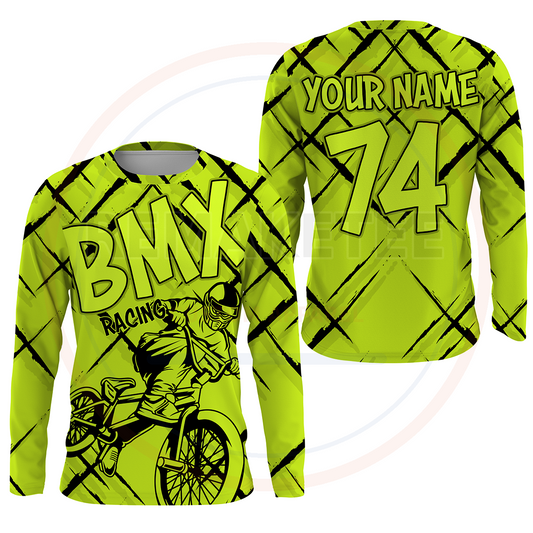 RemakeTee Custom Vintage Retro BMX Racing Jersey 886