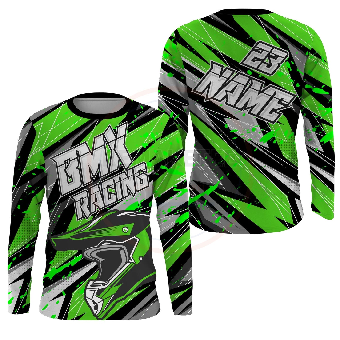 RemakeTee Custom Vintage Retro BMX Racing Jersey 888