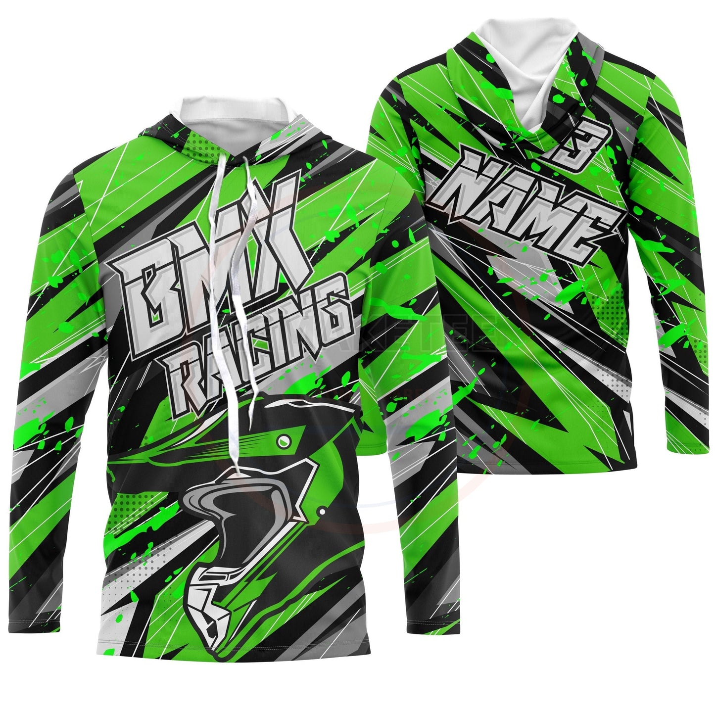RemakeTee Custom Vintage Retro BMX Racing Jersey 888
