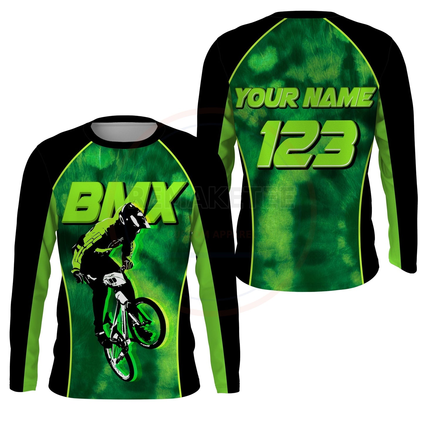 RemakeTee Custom Vintage Retro BMX Racing Jersey 890