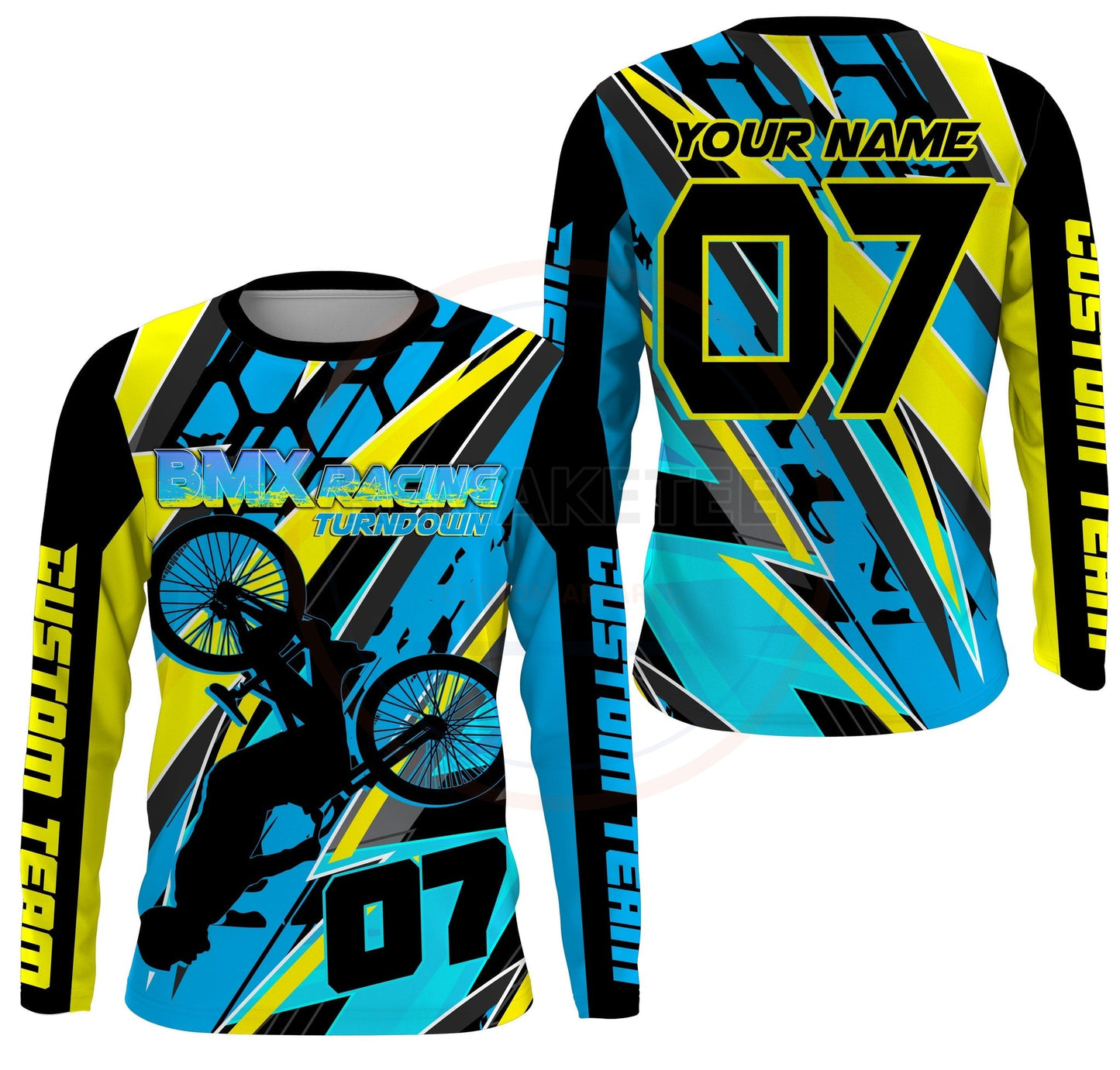 RemakeTee Custom Vintage Retro BMX Racing Jersey 893