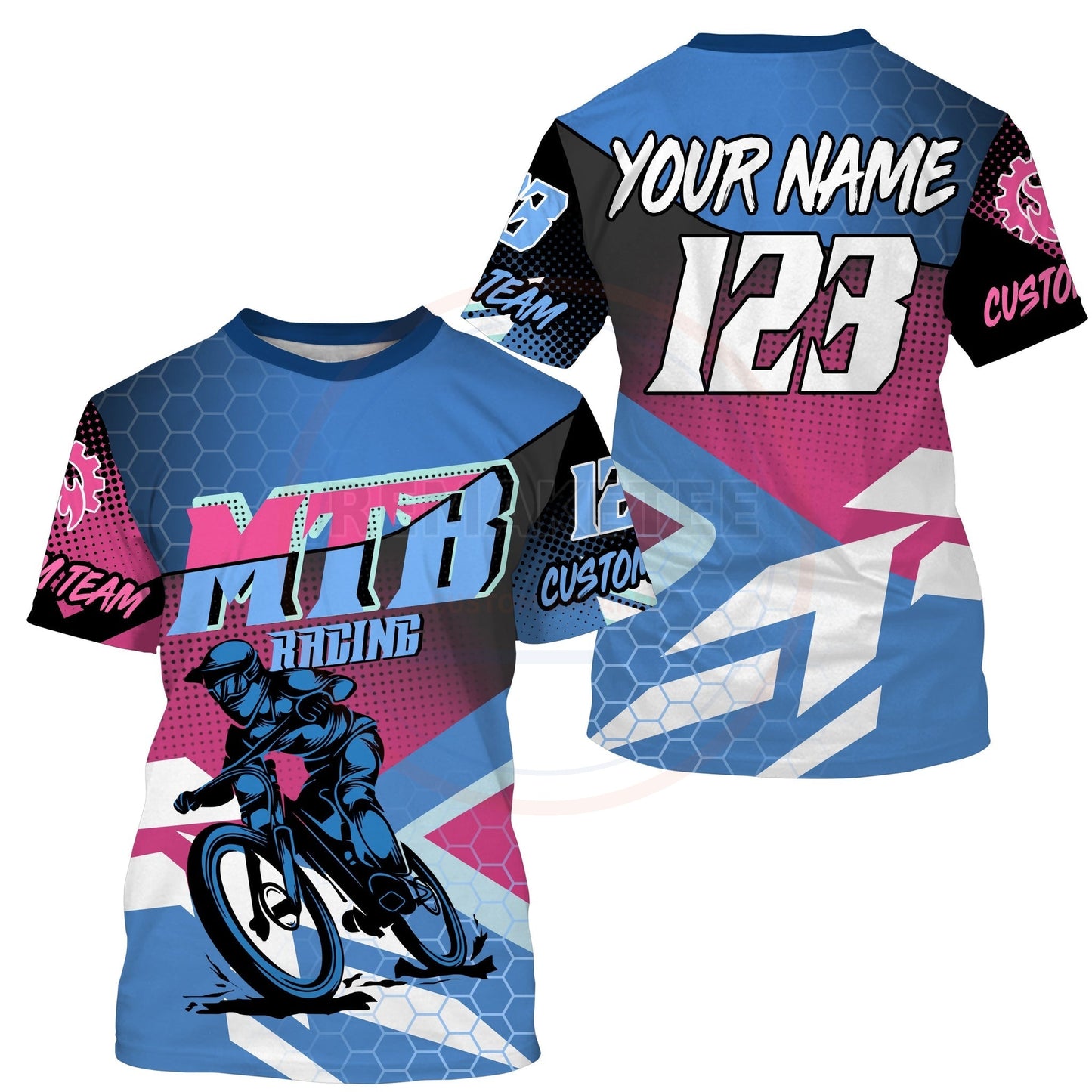 RemakeTee Custom Vintage Retro BMX Racing Jersey 897