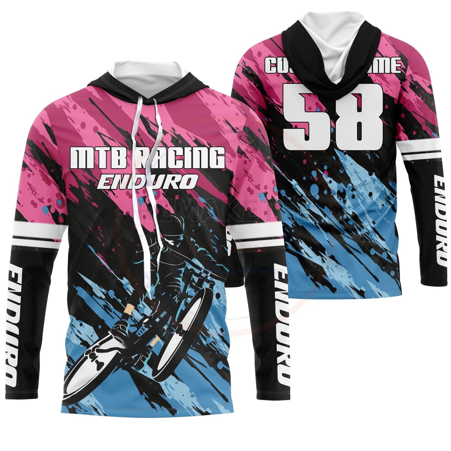RemakeTee Custom Vintage Retro BMX Racing Jersey 900