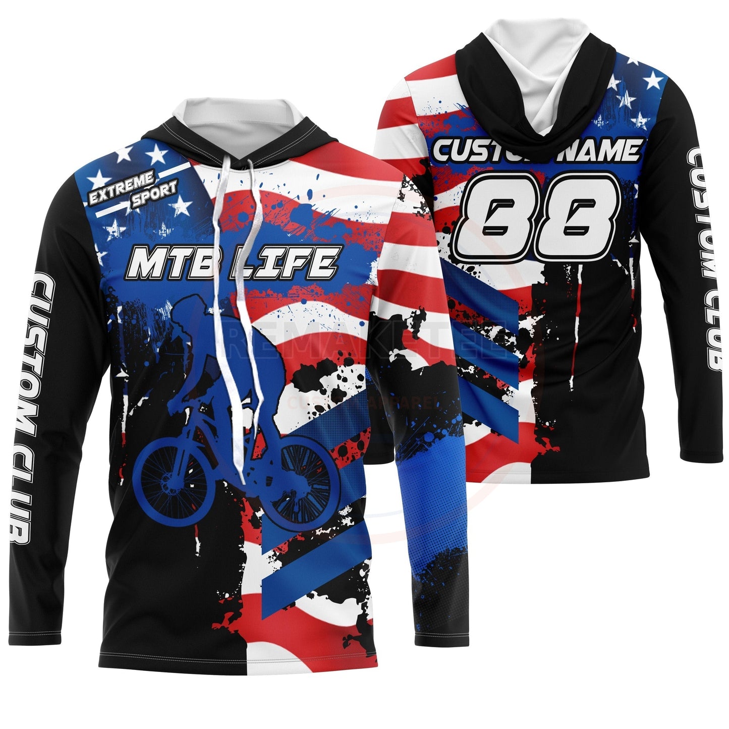 RemakeTee Custom Vintage Retro BMX Racing Jersey 903