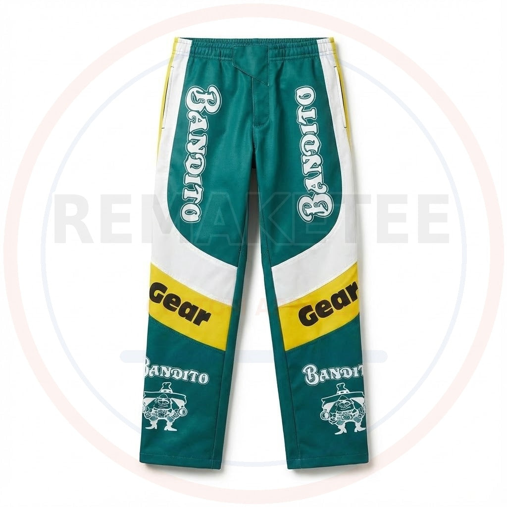 RemakeTee Custom Vintage Retro BMX Racing Long Pants 013