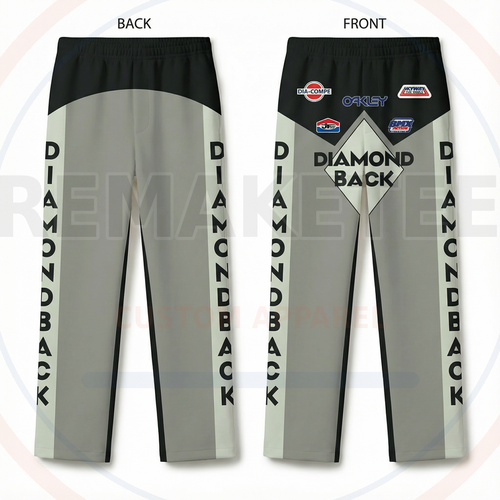 RemakeTee Custom Vintage Retro BMX Racing Long Pants 024