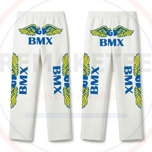 RemakeTee Custom Vintage Retro BMX Racing Long Pants 038