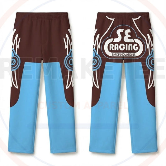 RemakeTee Custom Vintage Retro BMX Racing Long Pants 039