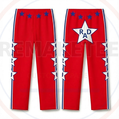 RemakeTee Custom Vintage Retro BMX Racing Long Pants 048