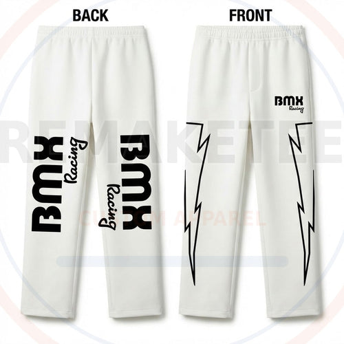 RemakeTee Custom Vintage Retro BMX Racing Long Pants 078
