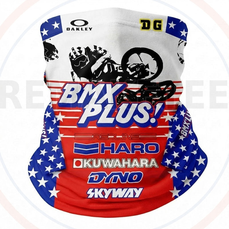 RemakeTee Custom Vintage Retro BMX Racing Neck Gaiter 028