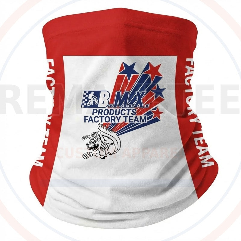 RemakeTee Custom Vintage Retro BMX Racing Neck Gaiter 039