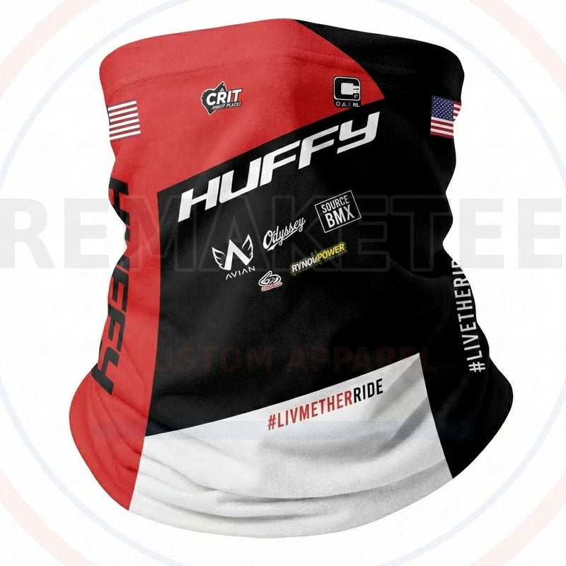 RemakeTee Custom Vintage Retro BMX Racing Neck Gaiter 044
