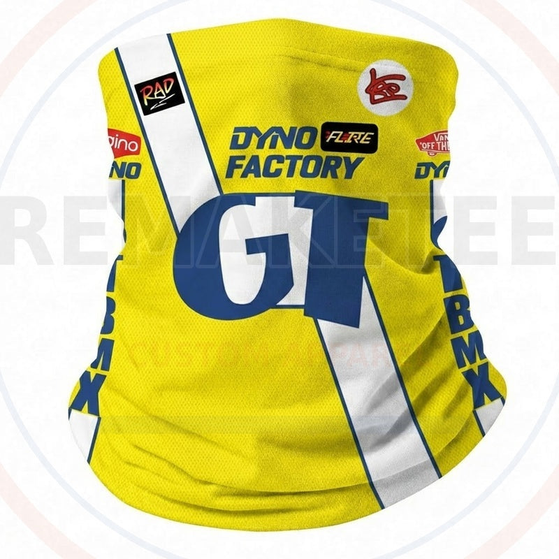 RemakeTee Custom Vintage Retro BMX Racing Neck Gaiter 058