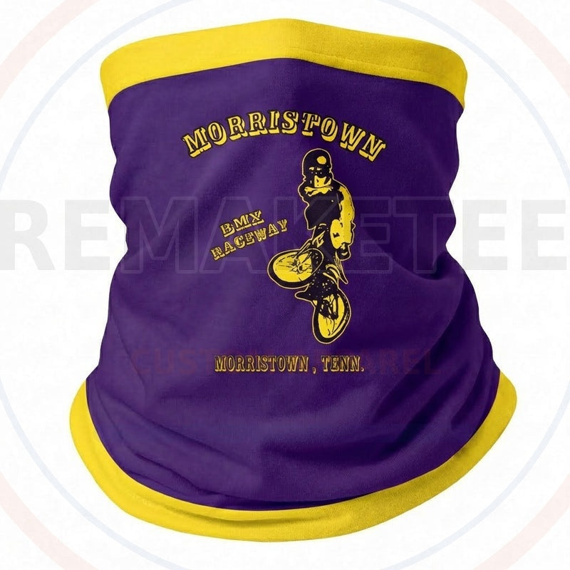 RemakeTee Custom Vintage Retro BMX Racing Neck Gaiter 069
